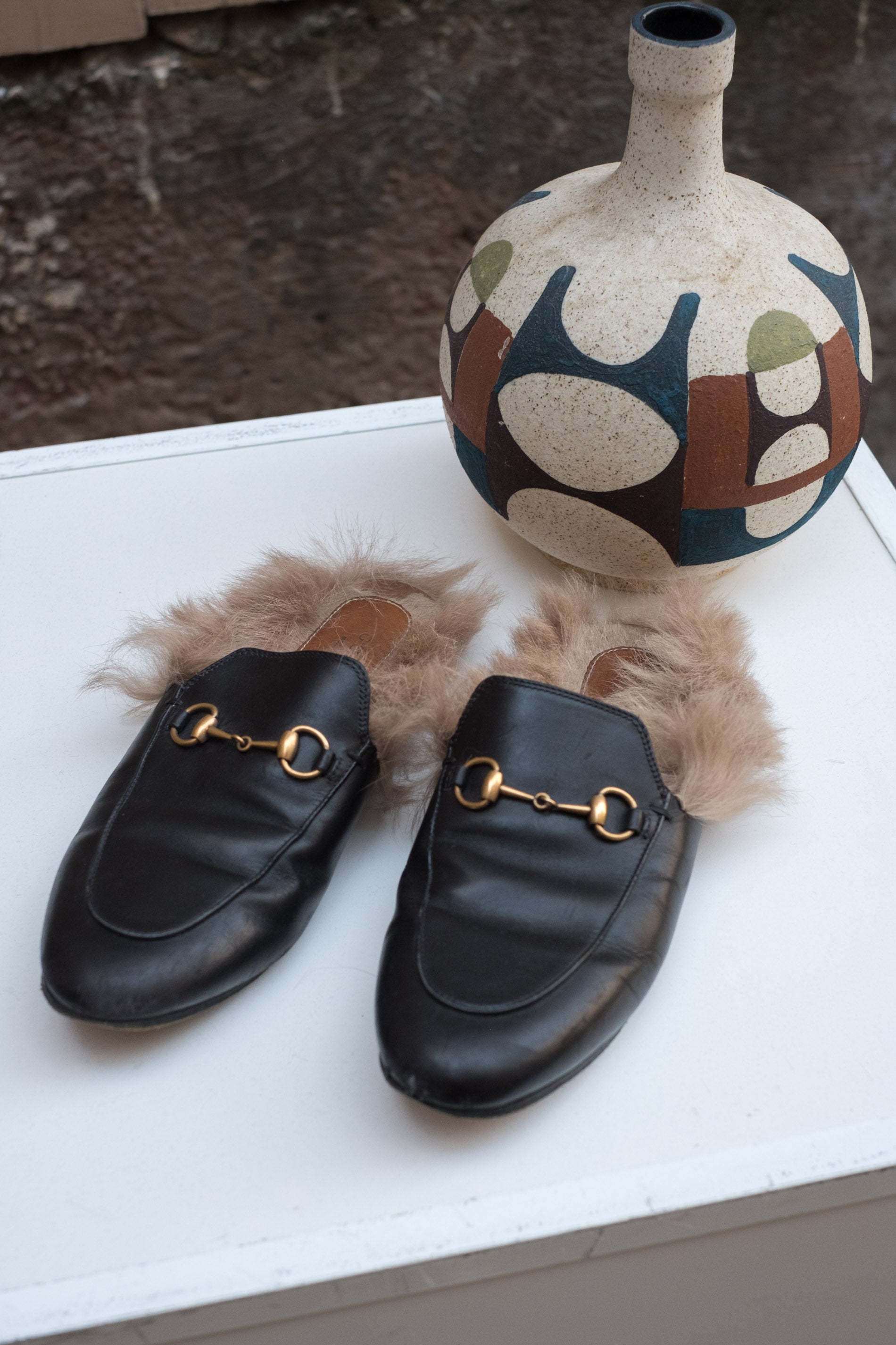 Gucci Princetown Horse Bit Slides | ShopRelove display picture 1