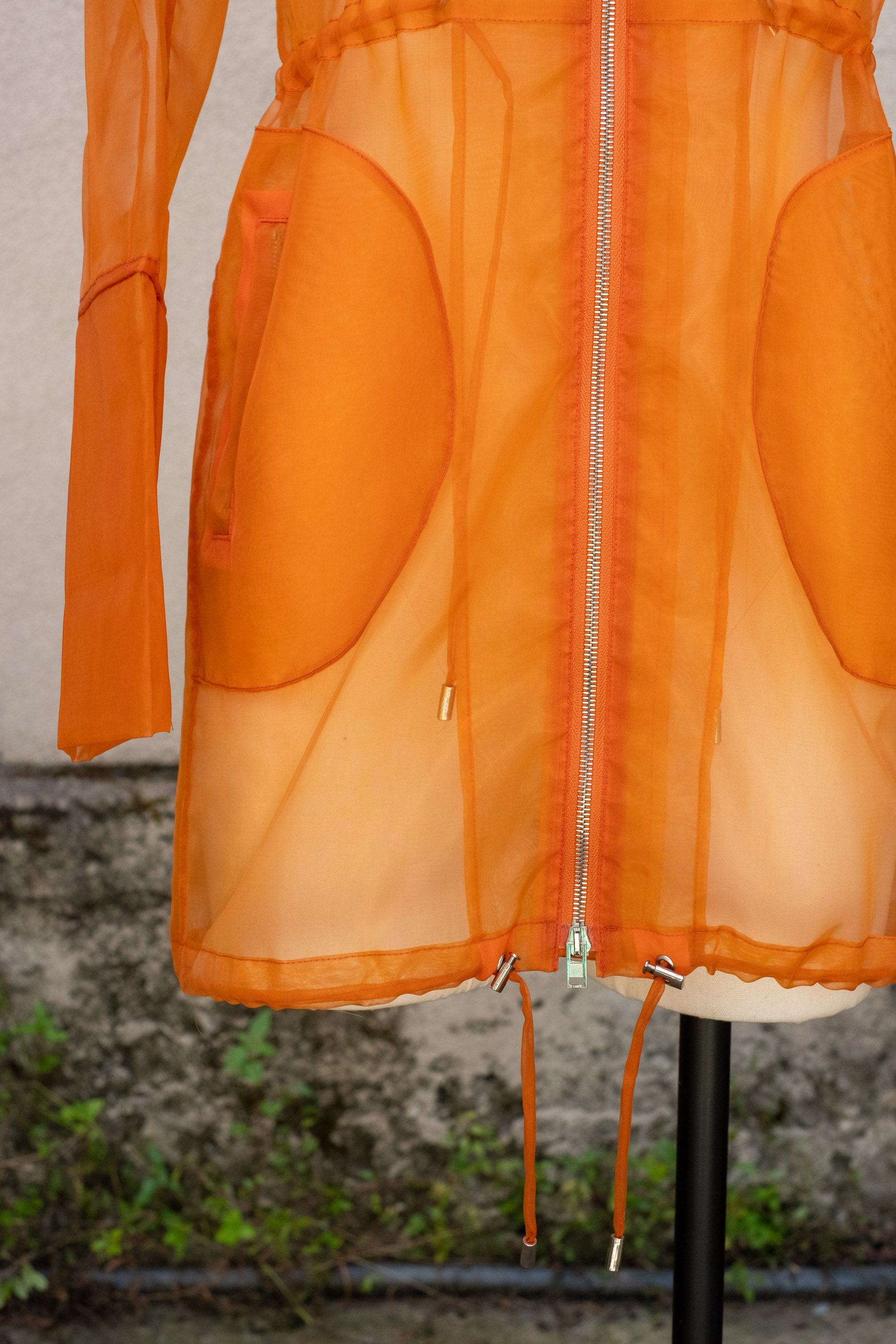 アエレ　sheer tumbler jacket / aere Maison Margiela Sheer Organza Jacket | ShopRelove