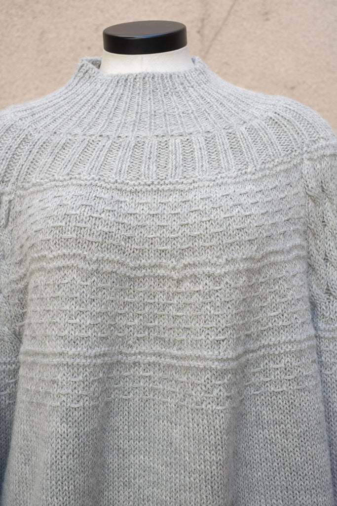 Micaela Greg Alpaca Mockneck Knit Pullover