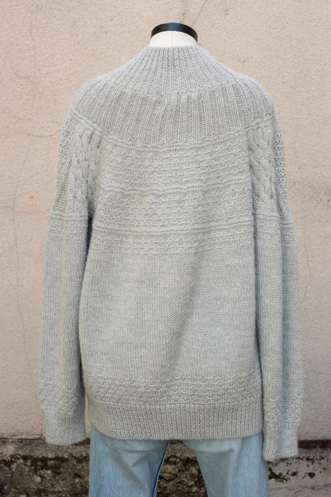 Micaela Greg Alpaca Mockneck Knit Pullover